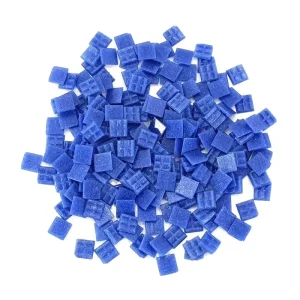 Mosaiksteine 650 g Midnight Blue Blau 20 x 20 mm 220 Steine Basteln Mosaik Glas