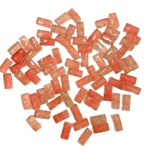 CASA - POADOR MOSAIKSTEINE 500 g Waterdrops Rose / Lachs Bubble Dream Mosaik Tüte