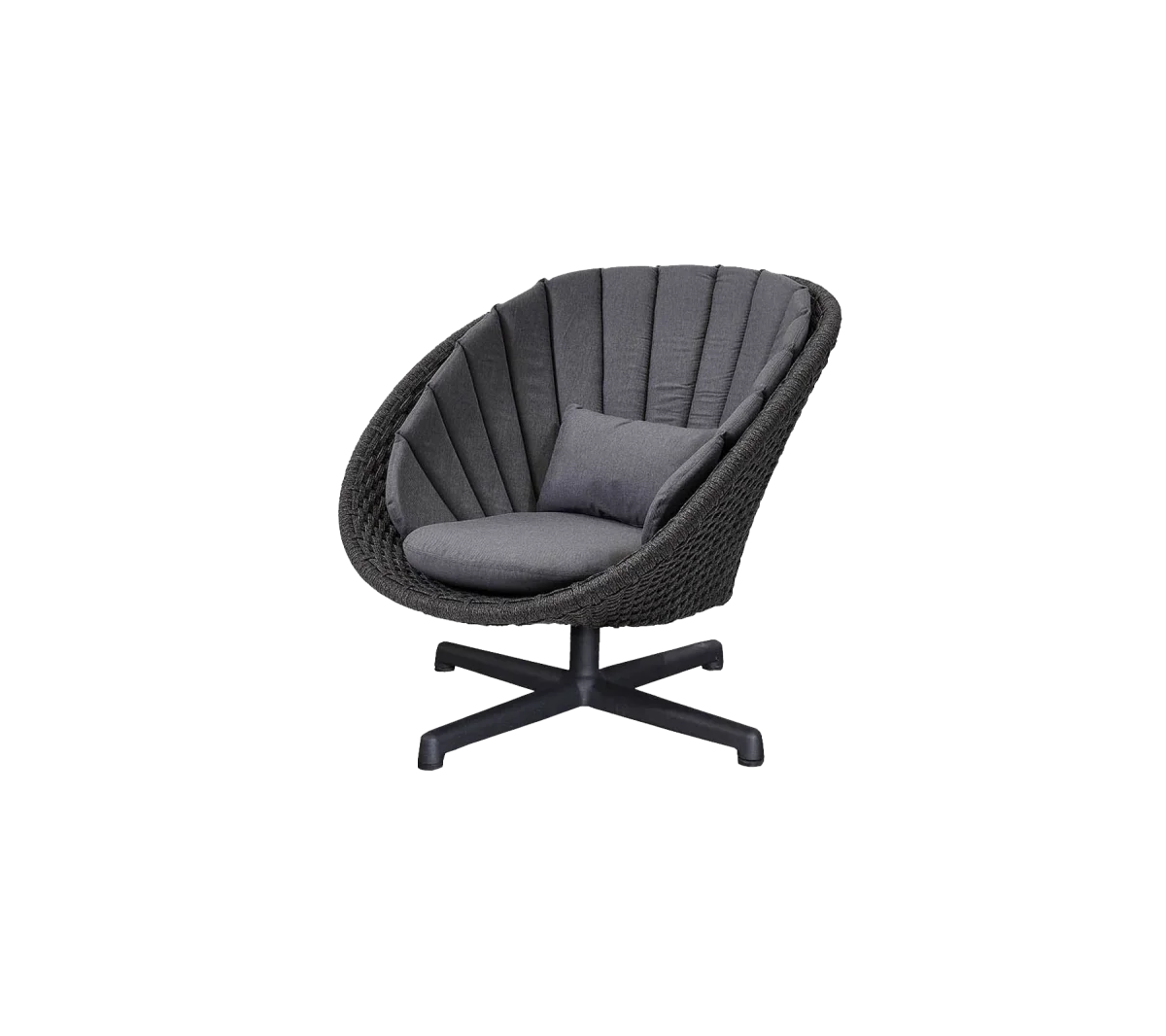 Peacock Loungesessel drehbar – Bild 7