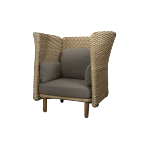 Arch Lounge Chair m/ hoher Armlehne/Rückenlehne
