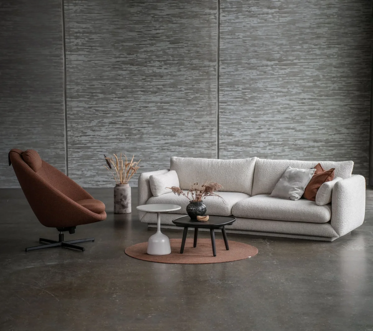 Bloom 3-Sitzer-Sofa mit Sockel – Bild 9