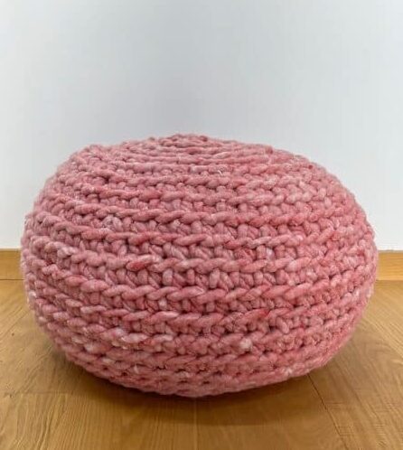 Pouf Marina altrose 1014 – Bild 2