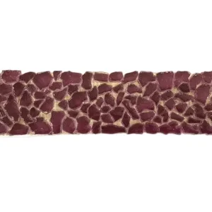CASA - POADOR CRASH GLAS GLASMOSAIK Bordüre  Bourdaux 1 Streifen glänzend  Mosaik