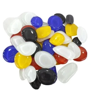 CASA - POADOR GLASMOSAIK 1250 g 5 Farben Mix bunt Mosaik Glas Basteln DIY