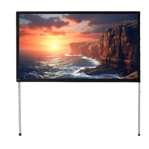 celexon Faltrahmen Leinwand Mobil Expert, Rückprojektion