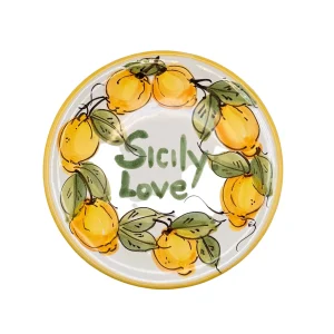 Keramikteller „Sicily Love“ Limoni #2– Ø 18 cm (Kopie)