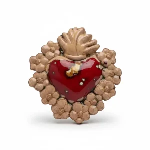 Kleines Herz aus Keramik "Sacro Cuore piccolo" 29