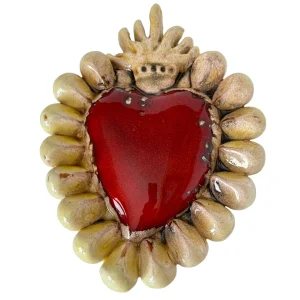 Herz aus Keramik "Sacro Cuore" 12