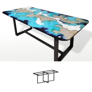 Gartentisch Laguna Blu, 200 × 100 cm